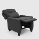 Poltrona Relax Reclinabile Manuale 106x74x74 cm in Tessuto Grigio
