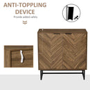 Mobile 2 Ante 80x40x80 cm in Legno Marrone