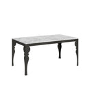 Tavolo Allungabile 160-264x90x80 cm Paxon Evolution Marmo