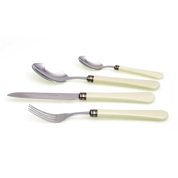 Servizio Set di Posate 24 Pezzi in Acciaio Inox Rivadossi Sandro Giulietta Verde sconto