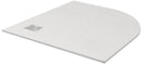 Piatto Doccia Semicircolare in Pietra Fosterberg Silene 4 Bianco Varie Misure