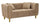 Divano Alma Grigio con Cuscini 81x155x71 cm in Legno e Poliestere