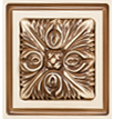 Camino Elettrico da Pavimento 92,9x120x28 cm Effetto Fiamma 1500W Miracle & Zakinthos Avorio