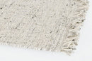 Tappeto 160x230 cm Senuri in Tessuto Beige