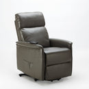 Poltrona Alzapersona Elettrica 1 Motore 60x73x104 cmin Similpelle Grigio