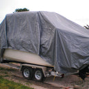 Telo Occhiellato Multiuso 5x8m in Polietilene 180gr Grigio