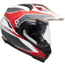 Casco Integrale per Moto Cross con Frontino CGM Forward 606G Rosso Opaco 