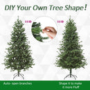 Albero di Natale Artificiale 210 cm 934 Rami  Pino Verde