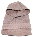 Accappatoio in Spugna 100% Cotone Sally Horizon Tortora