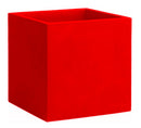 Vaso 50x50 cm in Resina Arkema Iris Vase Cherry