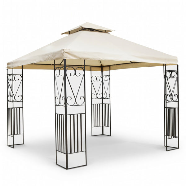 Gazebo Boston 3x3 m in Acciaio Antracite acquista