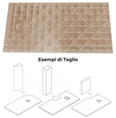 Piatto Doccia Effetto Pietra Filo Pavimento o Tradizionale Tortora