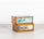 Cassettiera 2 Cassetti 40x53xH40 cm in Legno Collezione Hollywood Multicolor e Marrone