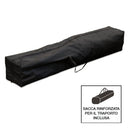 Gazebo Richiudibile Pieghevole 3x2m in Acciaio e PVC Impermeabile Bianco