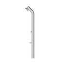 Doccia da Giardino Miscelatore e Lavapiedi ATI Docce UNI-1M Inox Anodizzato