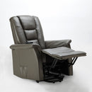 Poltrona Alzapersona Elettrica 1 Motore 68x77x109 cmin Similpelle Grigio