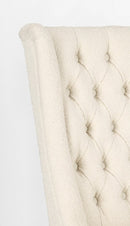 Set 2 Sedie 51x63x104h cm Columbia Naturale Bouclè 