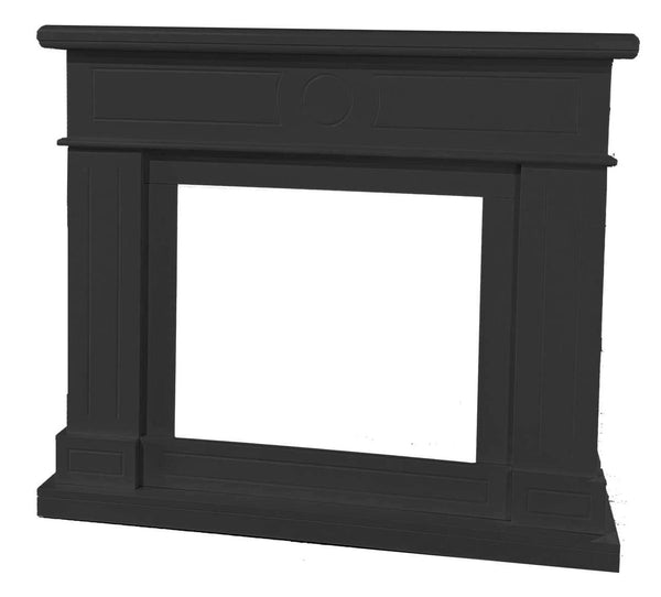 Cornice da Pavimento per Inserto Camino Elettrico 95x102x21,5 cm in MDF Sined Lipari Grigio acquista