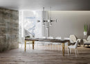 Tavolo Allungabile 180-284x90x77 cm Karamay Noce