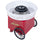 Macchina per Zucchero Filato 450W 30x30x28 cm con Accessori Rosso
