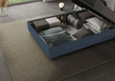 Letto 1 Piazza e Mezzo Mika Blu Varie Misure