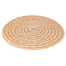 Set 4 Tovagliette Ø38 cm  in Paglia e Carta VdE Tivoli 1996 Spiral