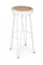 Sgabello Bar Rakel Bianco in Legno