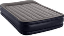 Materasso Matrimoniale Gonfiabile 152x230x42 cm Floccato da Campeggio con Pompa Intex 405193