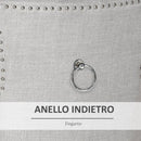 Sedia Imbottita Rivestimento in Lino  Grigia