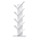 Libreria ad Albero 50x28x142 cm 10 Ripiani  Bianca