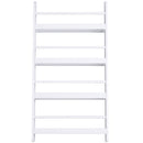 Mobile Libreria da Parete 4 Ripiani 59x12x113 cm in Legno  Bianco