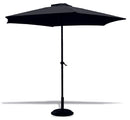 Ombrellone da Giardino in Alluminio Ø3m Soriani Cuba Nero