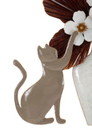 Pannello Cat 54,6x8,9x59,7 cm in Ferro Multicolor      
