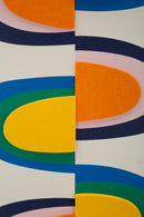 Stampa su Tela Pop Art con Cornice 50x3,3x70 cm in Pino e Tela e Plastica      