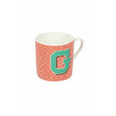 Tazzina da Caffè con Lettera “G” Ø5,3x5,5 cm in New Bone China VdE Tivoli 1996 Monogram