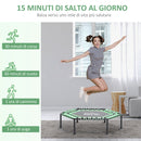 Trampolino Tappeto Elastico per Bambini Ø101 cm  JumpKit
