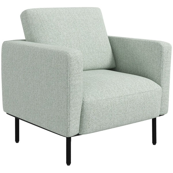 Poltrona 79x76x65 cm in Tessuto Effetto Lino Traspirante Grigio online