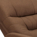 Poltrona Alzapersona Elettrica 1 Motore 77x79x115 cmin Tessuto Marrone
