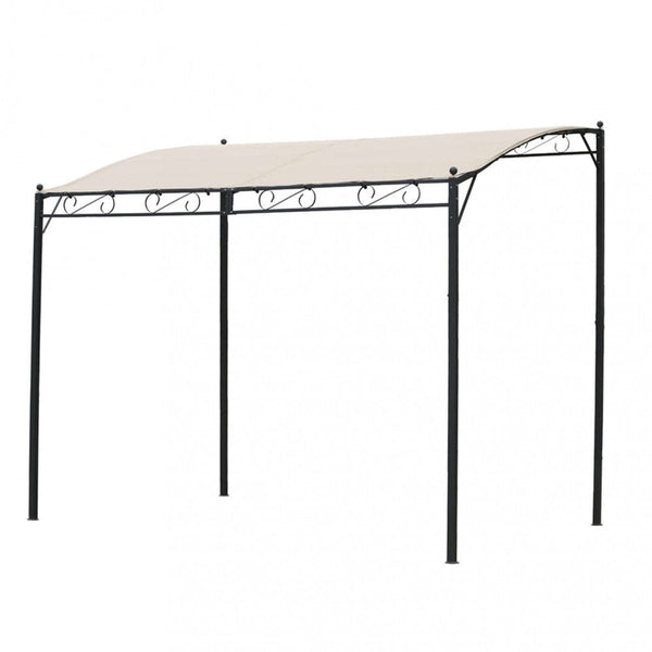 Gazebo Pergola Autoportante 3x4 m in Acciaio Antracite acquista