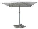 Ombrellone da Giardino in Alluminio Vespro Bianco Varie Misure