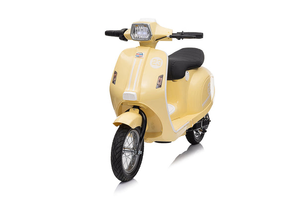 Moto Elettrica per Bambini Moto Deluxe 24V Crema prezzo