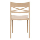 Set 6 Sedie 81x46x52 cm in Polipropilene Tortora