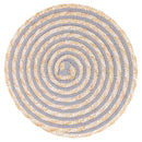 Set 6 Tovagliette Ø38 cm  in Paglia e Carta VdE Tivoli 1996 Spiral