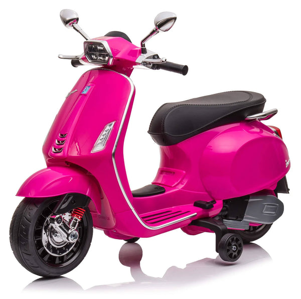 Scooter Elettrico per Bambini Licenza Ufficiale Piaggio Vespa 12V 4,5Ah Rosa Seconda Scelta acquista
