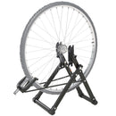 Cavalletto Pieghevole per Manutenzione Ruote Bici da 20-29' 58x28.5x43 cm Nero