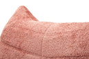 Poltrona Mask Rosa 103x100x80 cm in Spugna e Poliestere Rosa      