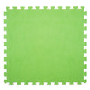 Tappeto Sottopiscina Morbido 6 Pezzi 60x60 cm Verde