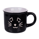 Set 6 Tazzine da Caffè Ø6,4x5,5 cm in Gres VdE Tivoli 1996 Love Cat