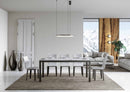 Tavolo Allungabile 160-420x90x77 cm Everyday Evolution Marmo