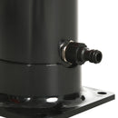 Doccia Solare 15,5x15,5x222 cm da 20L con Rubinetto Inferiore e Temperatura Regolabile Nero  